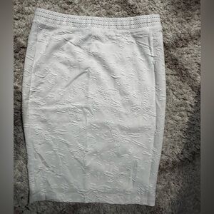 Sanctuary White Pencil Skirt Knee-Length Casual